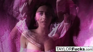 Taylor's masturbating in the pink room