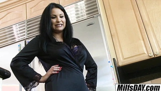 MILFS DAY - Juicy Wife Mature Takes BIG STEAK