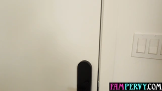 Stepson sharing his GF with perv stepdad