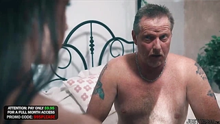 Stepdad, please break in your stepdaughter!