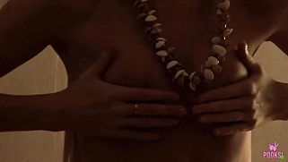 Sensual Coed Klarita Bending Over to Masturbate After Posing Sexily!