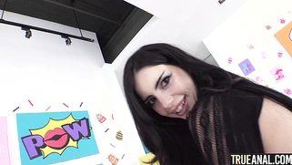 TRUE ANAL Asteria Jade takes it wide open