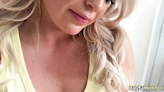 My Stepdaughter Titty Fucks Me Then Begs For Cum