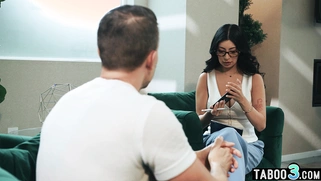 MILF Cami offers sex to troubled patient