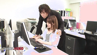 Busty Yumi Maeda Hardcore Office Sex With Horny Boss