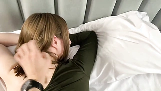 Amateur big ass hot college babe anal creampie