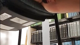 Using a dildo in college library