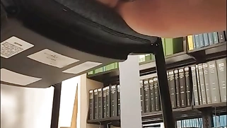 Using a dildo in college library