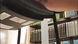 Using a dildo in college library