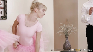 Ballerina Kenzie Reeves foreplays with Ramon
