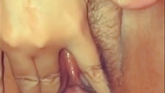 He is fingering and fucking her tight vagina