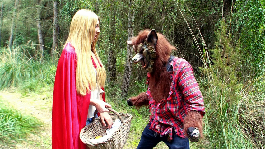 Hood Porn Movies - Lexi Lowe as a Little Red Riding Hood met big bad wolf